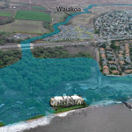 Waiakoa Stream 2021 Flood. Image: South Maui Wetlands Study. Savethewetlands-diagram-2021-12-08-web-label